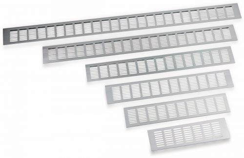 Lüftungsgitter aus Aluminium 30x8 cm