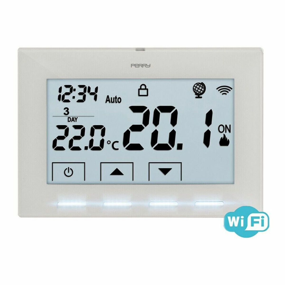 Funk-Zeitthermostat Perry 1tx cr029 Wi-Fi Weiß