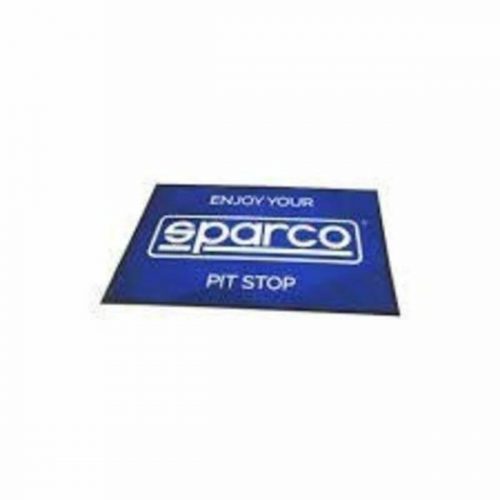 Teppich Sparco Genießen Sie Ihren Boxenstopp Blau