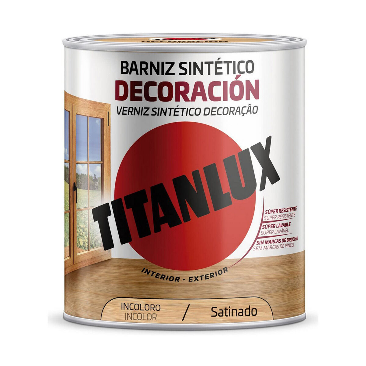 Lack Titanlux M11100004 Farblos 4 L Seidenmatt