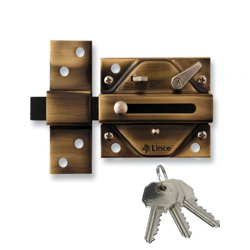 Sicherheitsschloss Lince 2930-92930bi Traditionelle Bronze