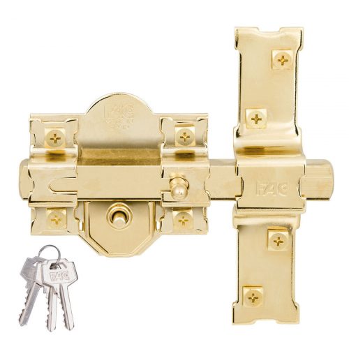 Sicherheitsschloss Fac 301-rp/80 Golden Steel 50 mm 80 mm