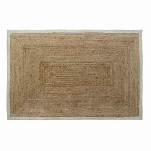 Teppich DKD Home Decor Weiß Hellbraun Scandi 200 x 290 x 1 cm
