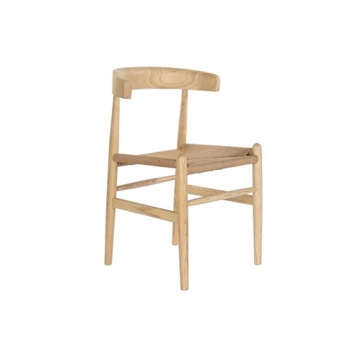 Esszimmerstuhl DKD Home Decor Natur 55 x 46 x 80 cm