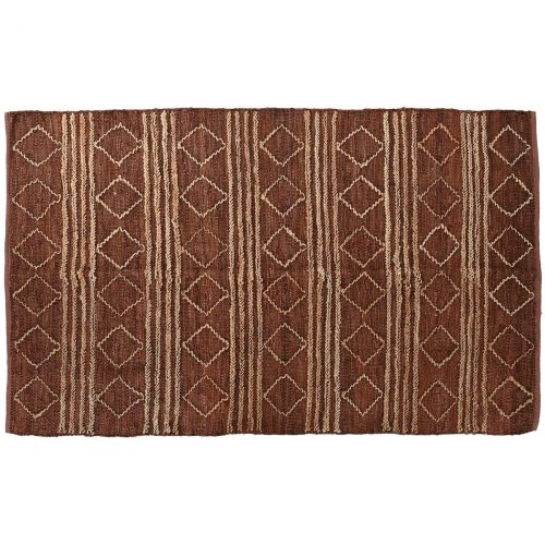 Teppich Home ESPRIT Braun Raute 160 x 230 x 1 cm
