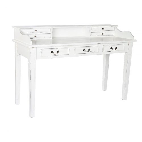 Desk Home ESPRIT White Wood 150 x 57 x 100 cm