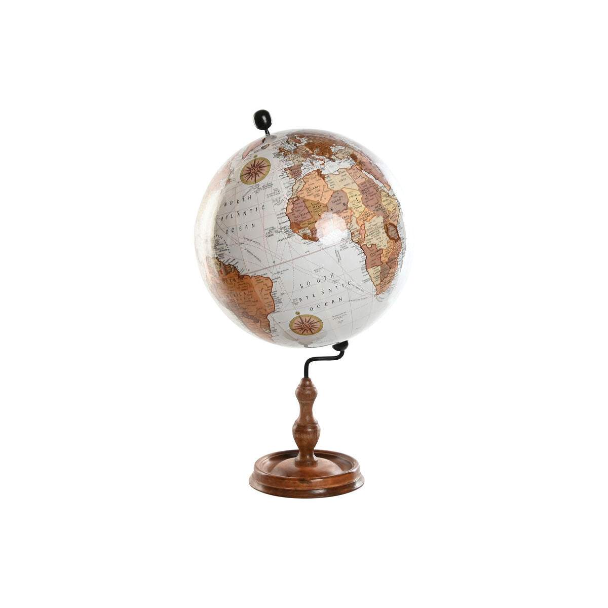 Terraqueo-Globus Home ESPRIT Braun Vintage 45 x 45 x 80 cm