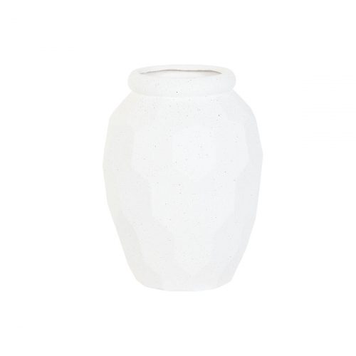 Blumentopf Home ESPRIT Weiß Magnesium Moderne 43 x 43 x 80 cm