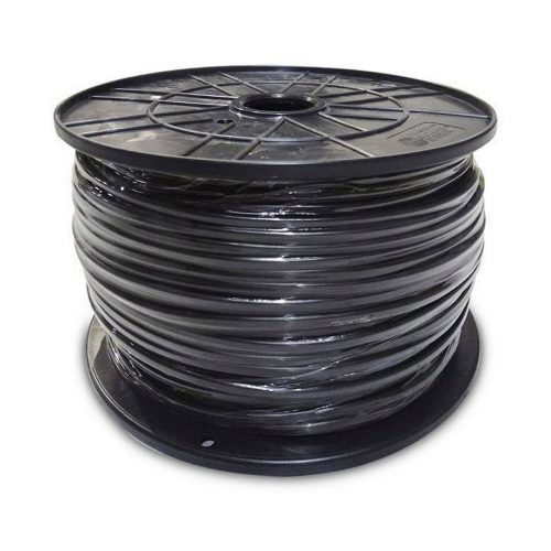 Kabelsediles 2 x 0,75 mm Schwarz 1000 m