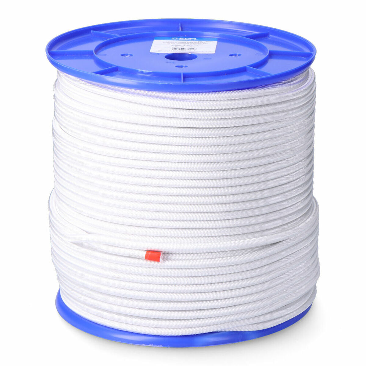 Kordeln EDM 87920 Weiß Polyester Latex 6 mm x 200 m 250 m