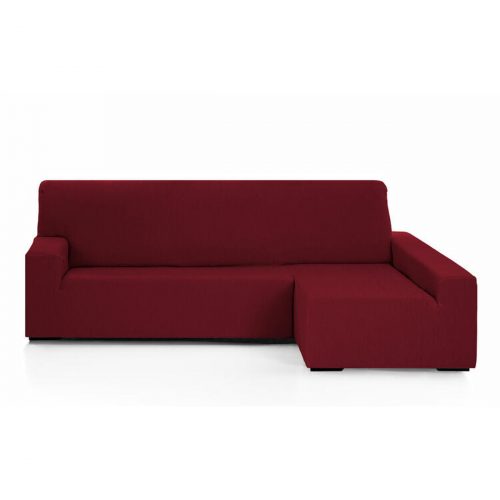 Bezug für Chaiselongue mit kurzer Armlehne rechts Hosteline CAMERON Burgunderrot 48 x 29 x 14 cm