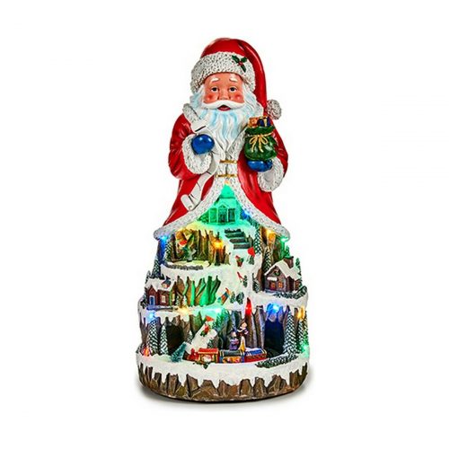 Dekoration Weihnachtsmann 25 x 25 x 51 cm Weiß Harz 25 x 51 x 25 cm