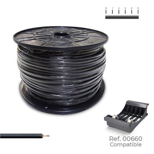 Mehradriges Elektrokabel Sediles h07z1-k Schwarz 1,5 mm 500 m