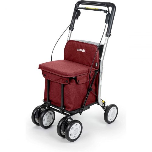 Einkaufswagen Carlett COMFORT RUBY Rot (1 Stück)
