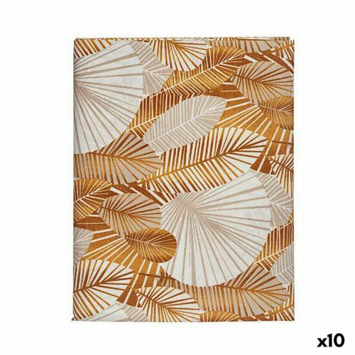 Fleckenabweisende Tischdecke Kinvara ANCARA-21520-ORO ANCARA-21520-ORO Braun Golden Dünne Anti-Flecken-Leinwand 140 x 180 cm (10 Stück)