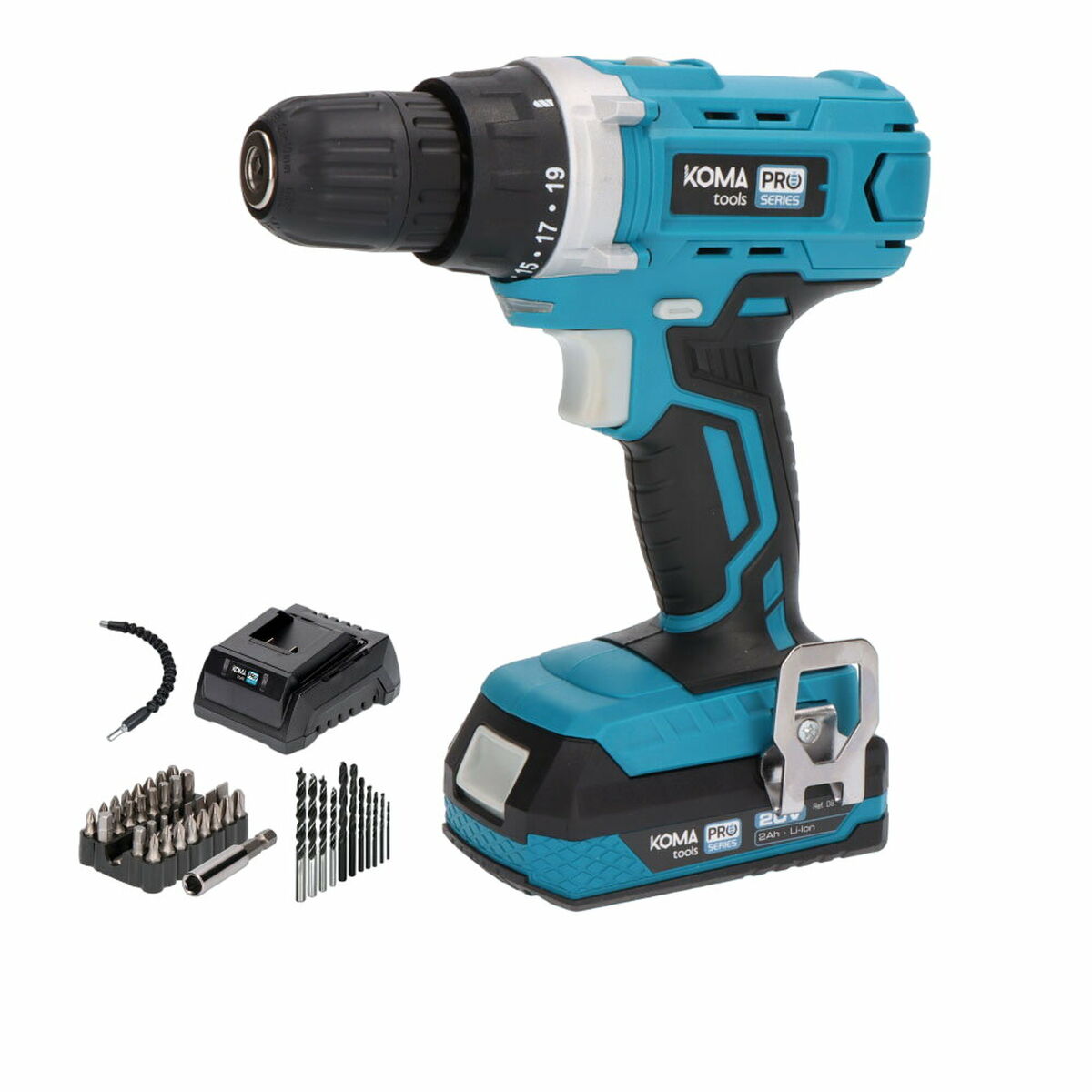 Bohrer- und Zubehörset Koma Tools Pro Series Schraubendreher 40-teilig