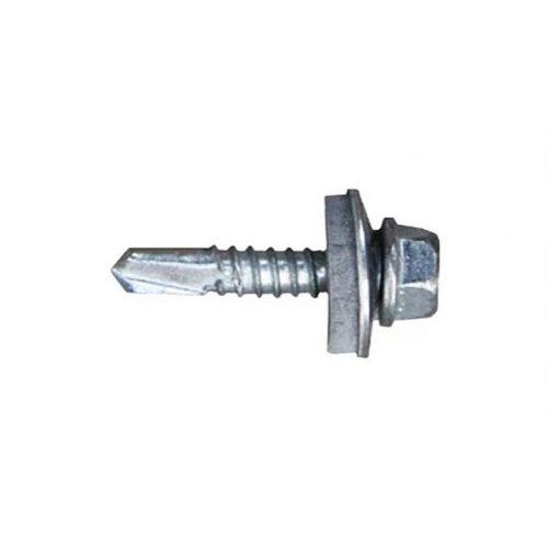 Schraubenschachtel CELO 7301 Verzinkt Ø 6,3 x 32 mm Mit Unterlegscheibe Sechskantspindel (500 Stück)