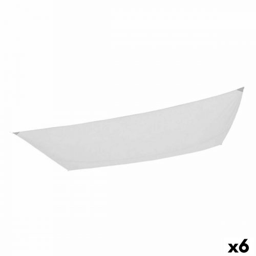 Shade Sail Aktive White 200 x 0,5 x 300 cm Rectangular (6 Units)