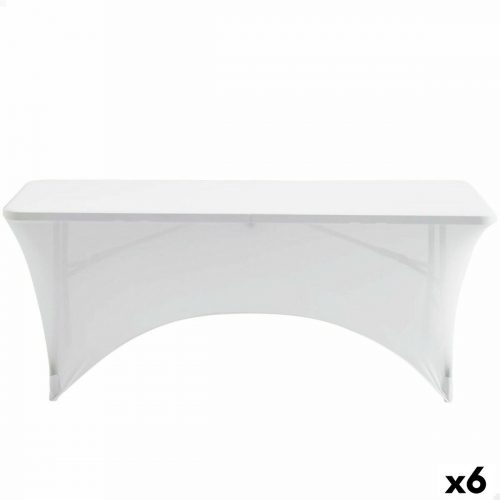 Protective Case Aktive White 183 x 76 x 76 cm Table Accessories Cars Road (6 Units)