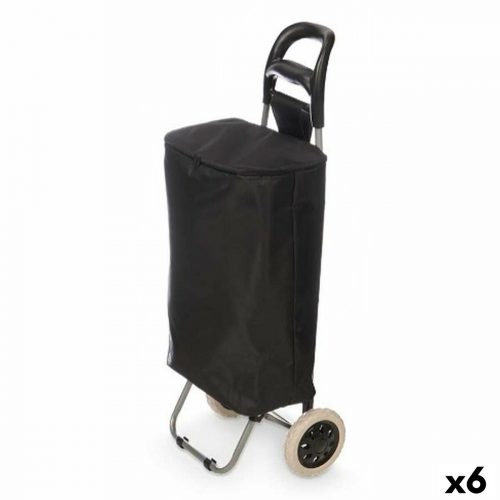 Einkaufswagen Kinvara RS-020 SCHWARZ RS-020 SCHWARZ Schwarz 32 L 94 x 9 x 34,5 cm (6 Einheiten)