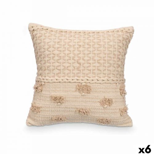 Kissen Gift Decor 4734 4734 Beige Natur 45 x 15 x 45 cm (6 Stück)