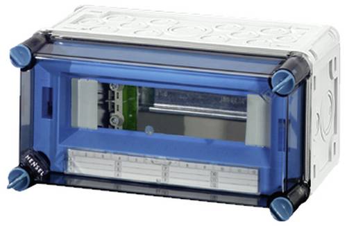 Hensel 20001035 Mi 1109 Kleinverteiler Aufputz Anzahl Teilungen = 9 Anzahl Reihen = 1 Inhalt 1St.