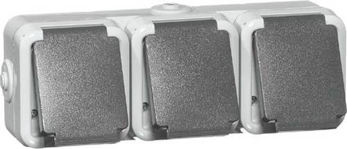 PEHA by Honeywell 1fach Komplett Steckdose Grau 306311 1St.