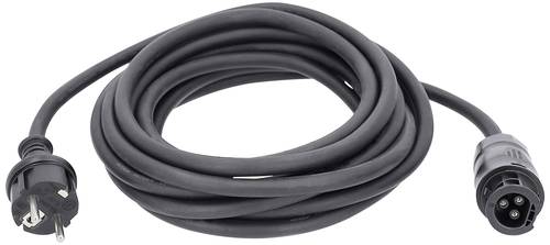 AS Schwabe 71870 Strom Netzkabel Schwarz 2m